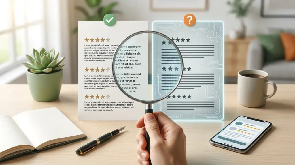 Can AI-Generated Reviews Be Detected by Real Readers?