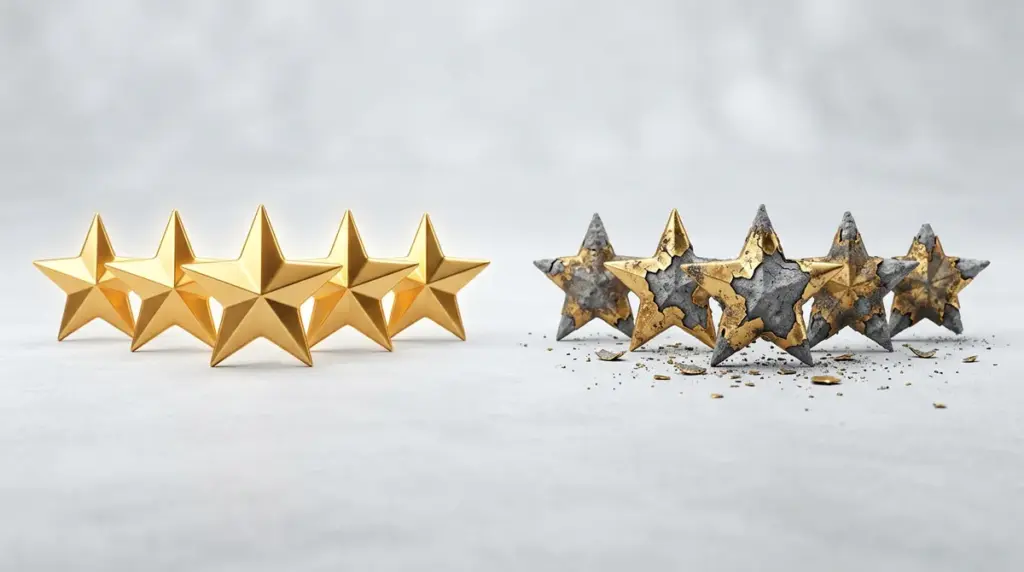 How Fake Positive Reviews Damage Trust Over Time