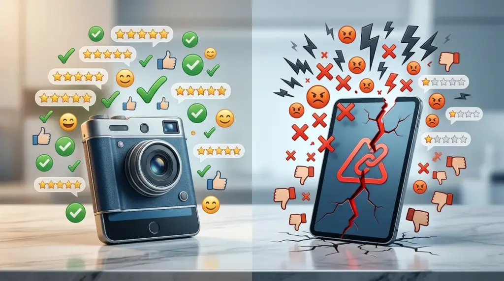 How Update Backlash Shows Up in User Reviews