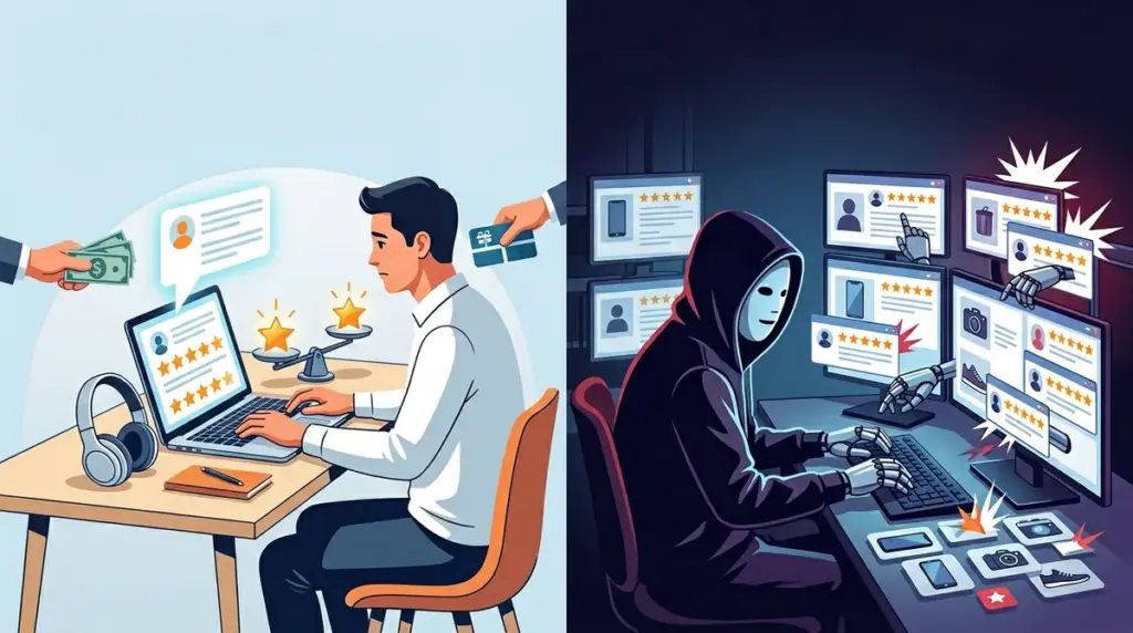 The Difference Between Biased Reviews and Fraudulent Reviews