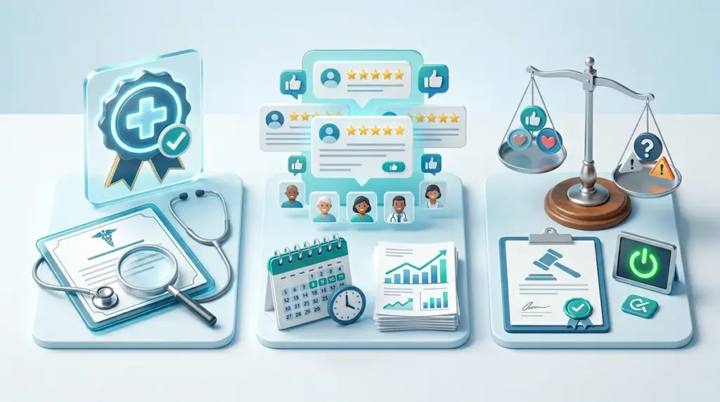 The Trust Signals That Matter Most in Healthcare Reviews